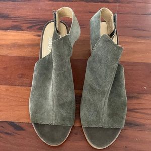 Franco Sarto green shoes